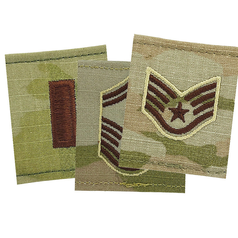 Air Force Multicam Rank Patch Gortex - Select Rank