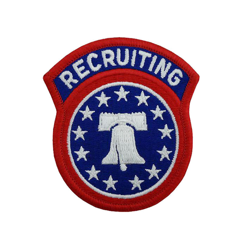 Army Recruiting Command Color Patch (100 pk) Sew on