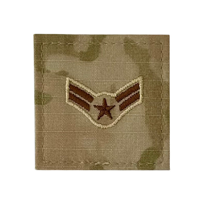 Air Force Multicam OCP Rank patch (hook back) - Select Rank