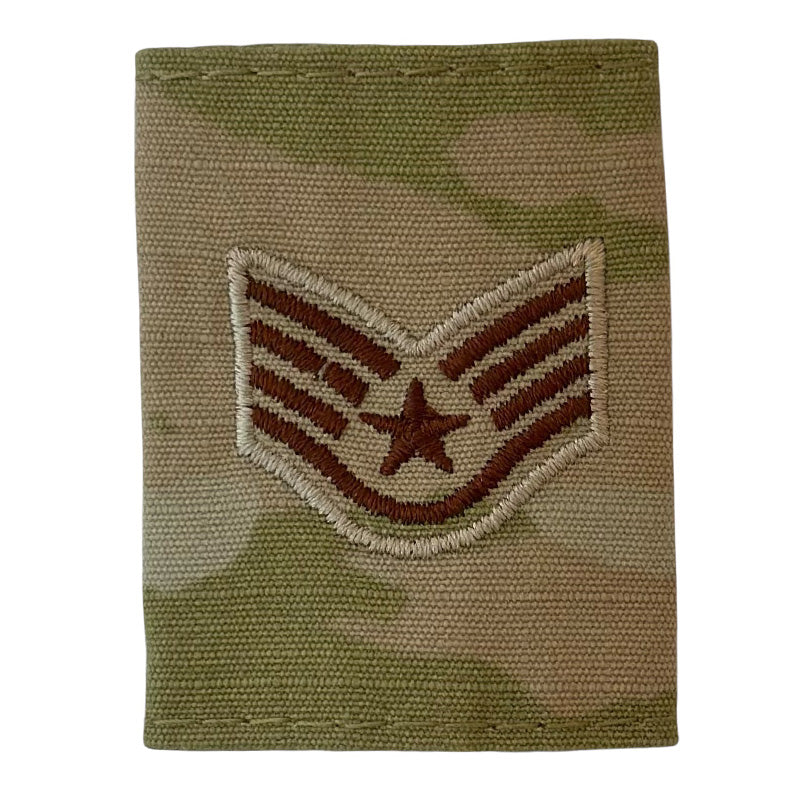 Air Force Multicam Rank Patch Gortex - Select Rank