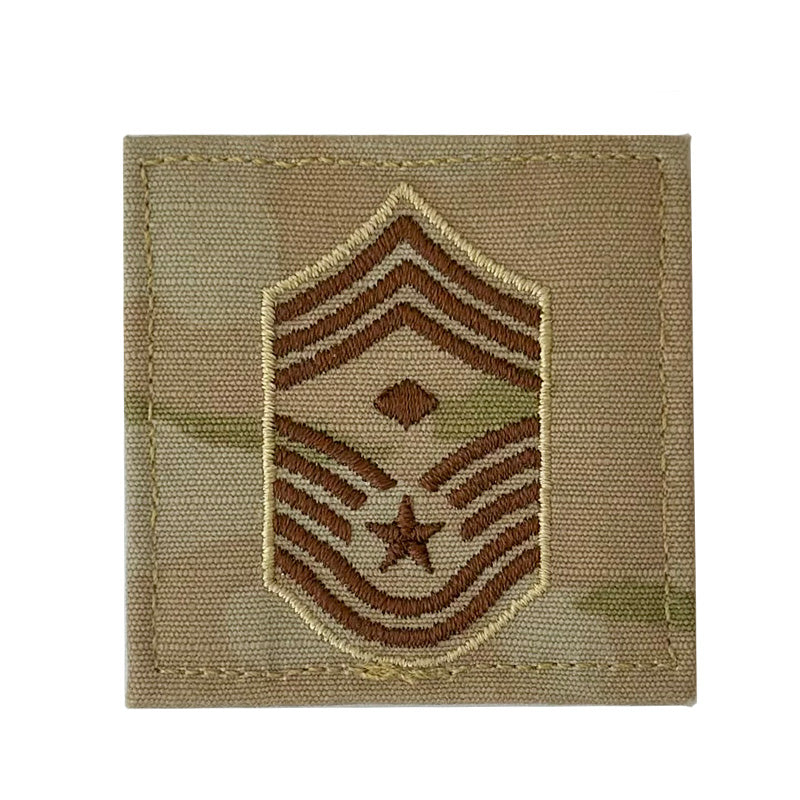 Air Force Multicam OCP Rank patch (hook back) - Select Rank