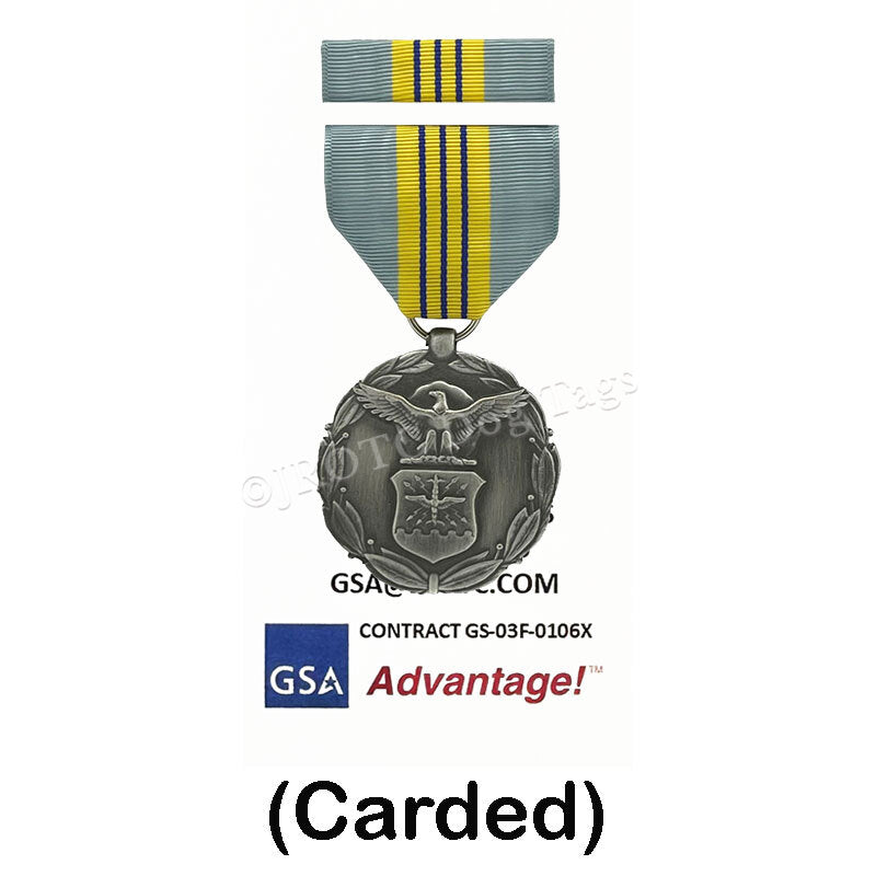 Air Force MERITORIOUS CIVILIAN SERVICE MEDAL CARD