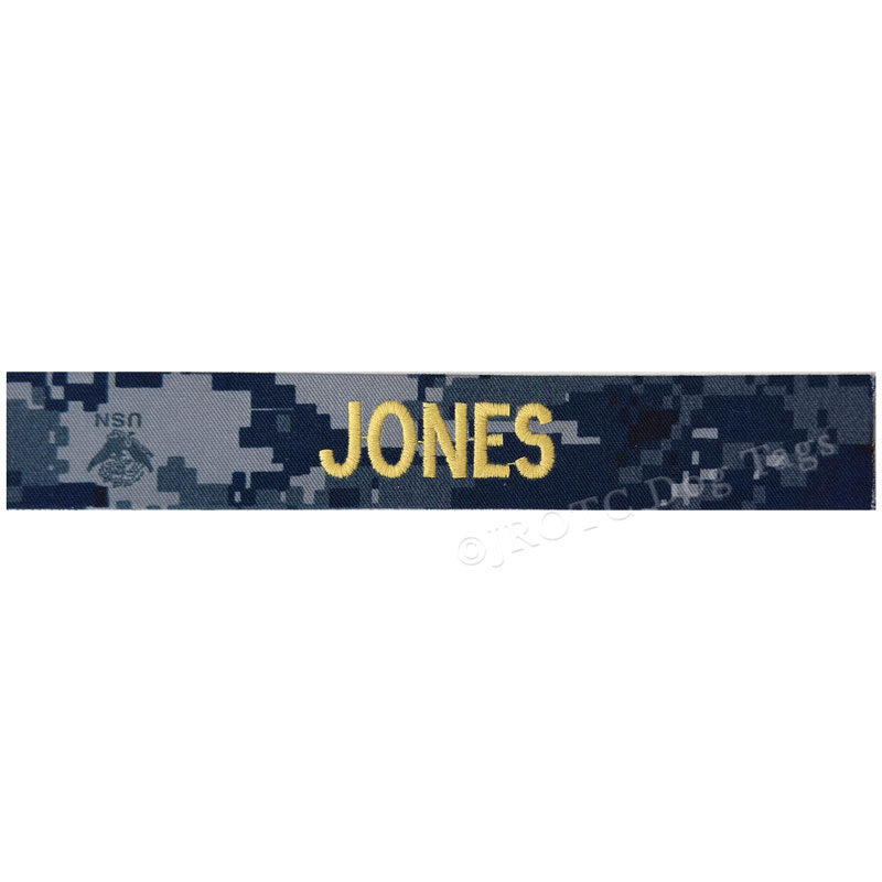 NWU Officer Blueberry Custom Name tape