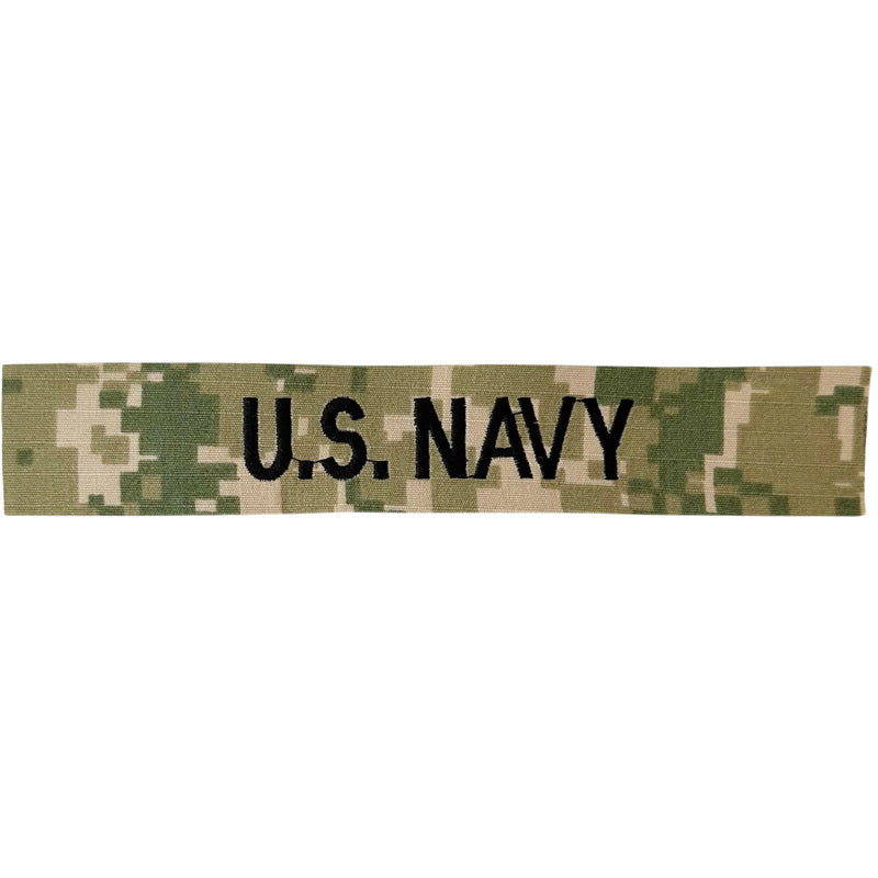U.S. Navy NWU Type 3 Woodland Name Tape (Sew On)