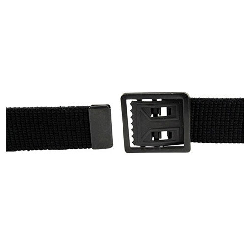 Black Belt w/ Open Face Black Buckle