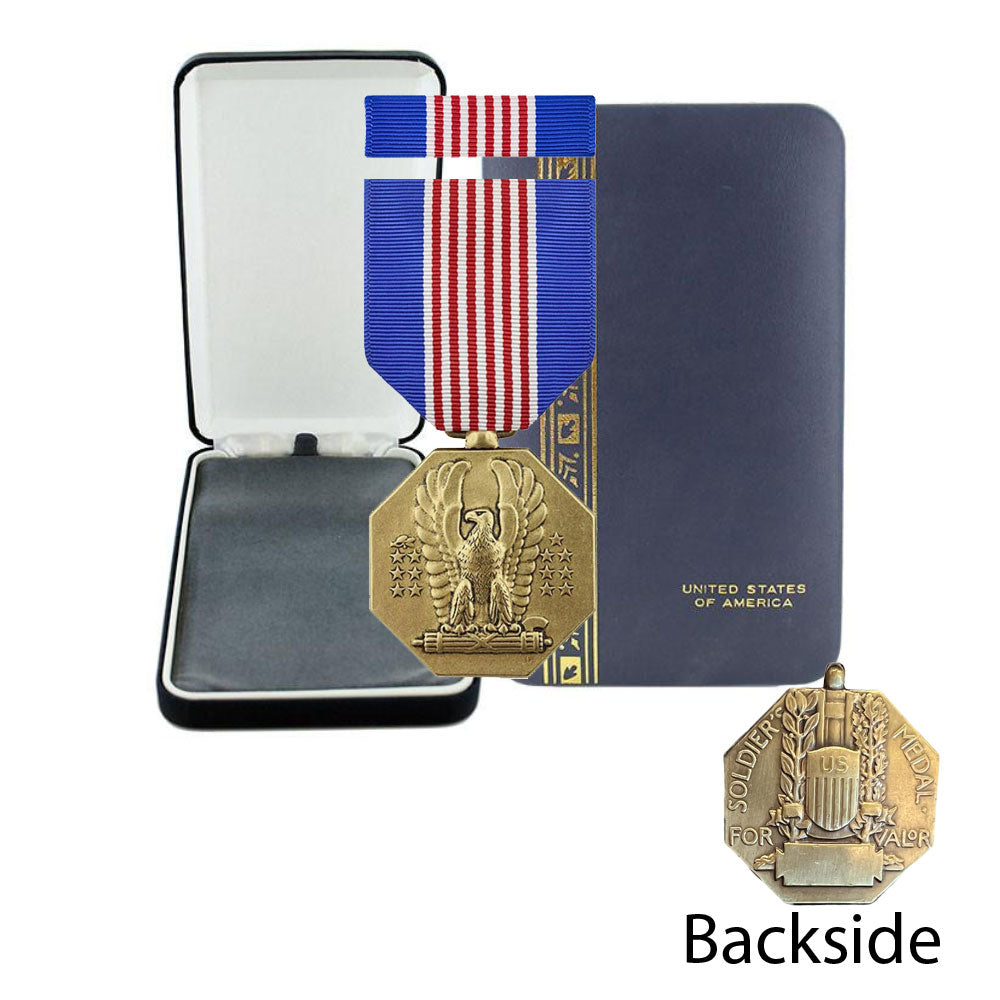 MEDAL PRESENTATION SET: SOLDIERS MEDAL