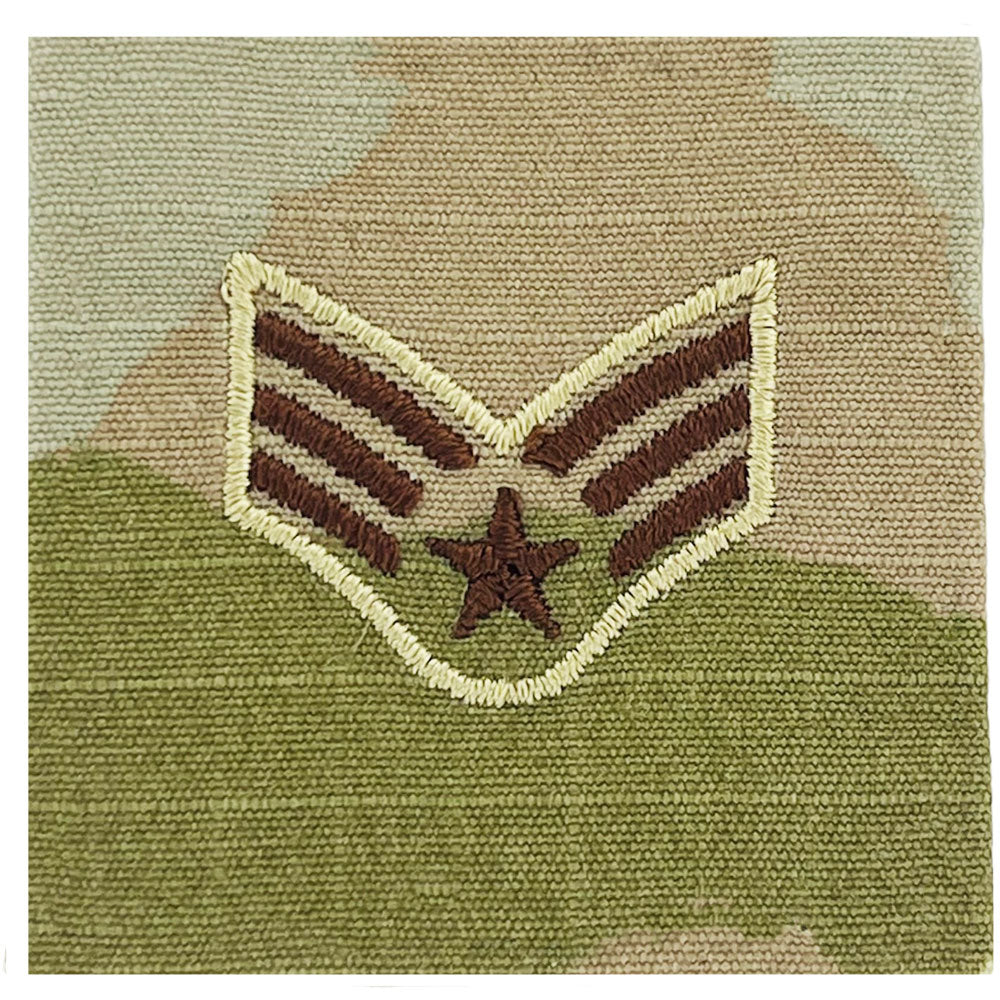 Air Force Multicam Rank Patch Sew on - Select Rank
