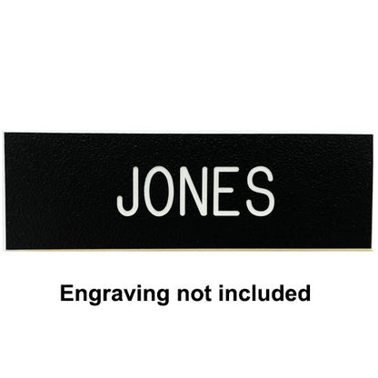 BLANK ARMY NAMEPLATES BOX OF 100