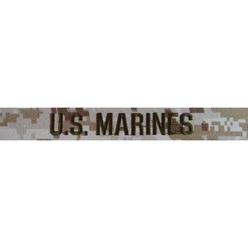 DESERT MCCU U.S. MARINES NAMETAPE