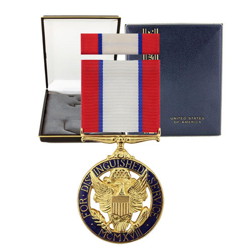 DISTINGUISHED SERVICE CROSS ARMY BOXED SET WITH RIBBON