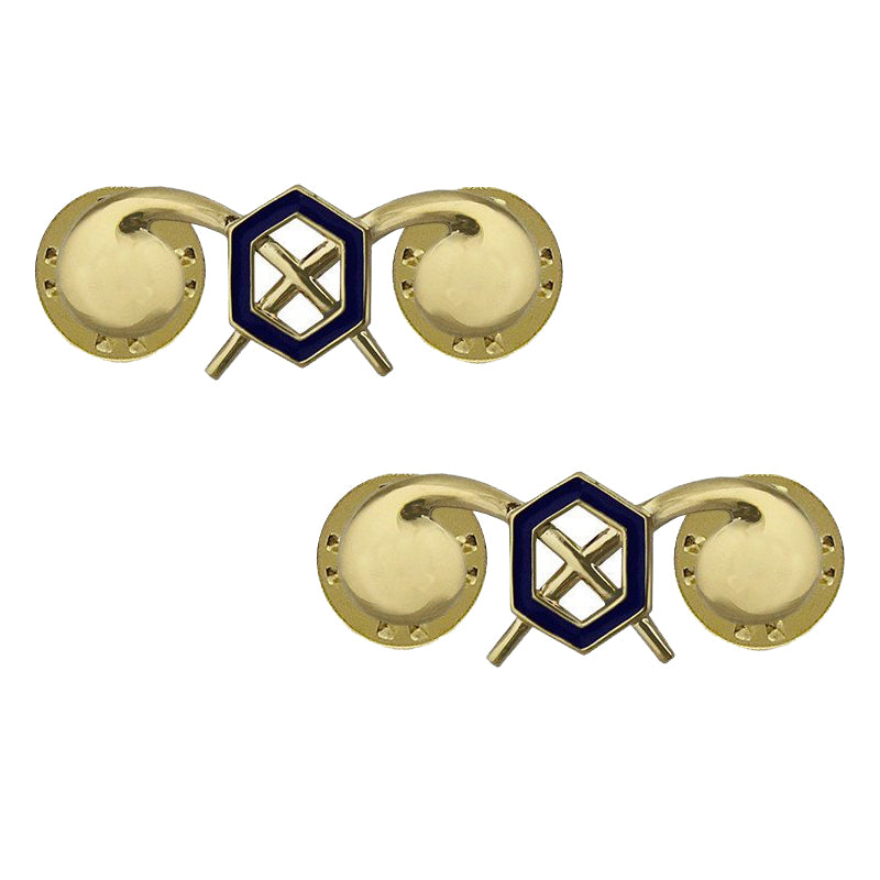 CHEMICAL ARMY OFFICER COLLAR DEVICE