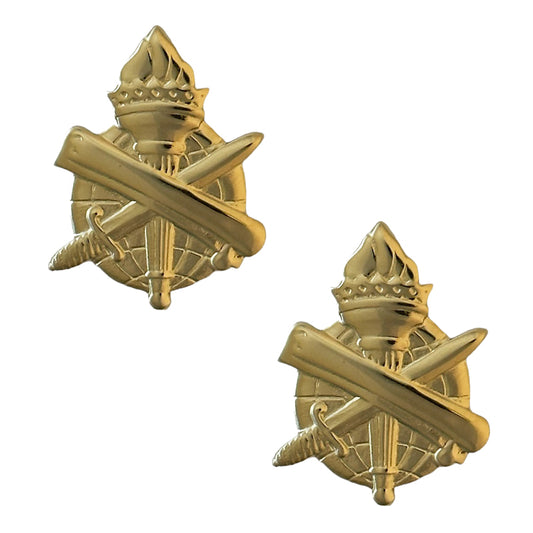 CIVIAL AFFAIRS ARMY OFFICER COLLAR DEVICE