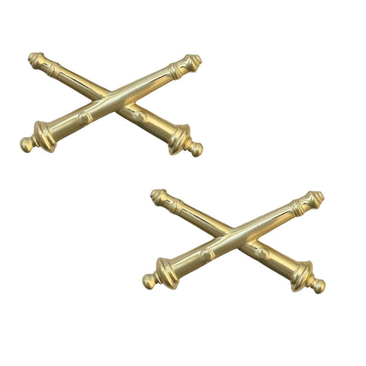 ARTILLERY ARMY OFFICER COLLAR DEVICE (PAIR)