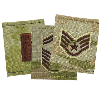 Air Force Multicam Rank Patch Gortex - Select Rank