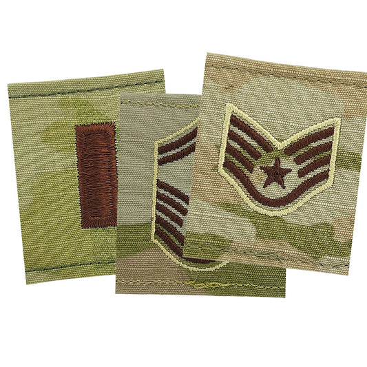 Air Force Multicam Rank Patch Gortex - Select Rank