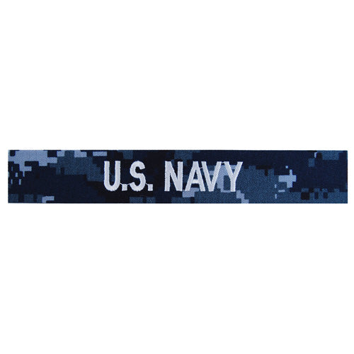 ENLISTED NWU BLUEBERRY  "U.S. NAVY" NAMETAPE