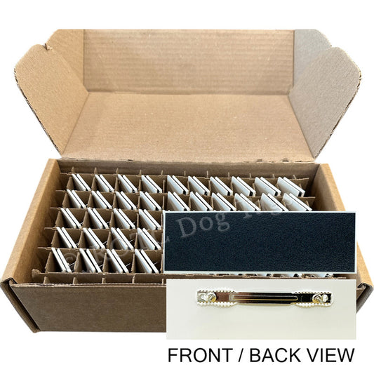 BLANK ARMY NAMEPLATES BOX OF 100 [G0001]