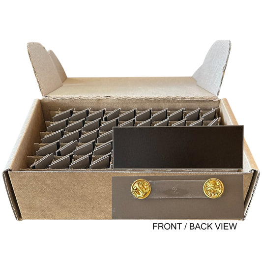 Army Pinks & Greens Uniform Nameplate For AGSU Name Plates (100 pk) [JDT-02-010]