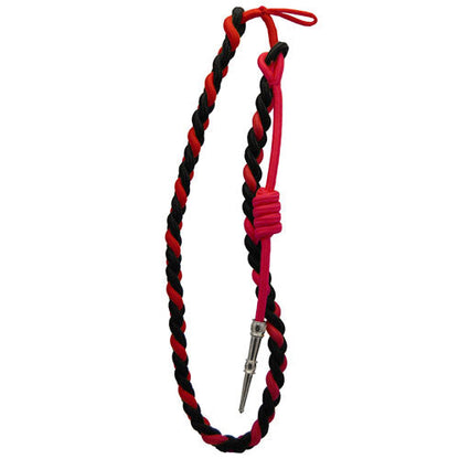 Lanyard Fourragere with Silver or Gold Tip (Button Loop) Select Color (Each)