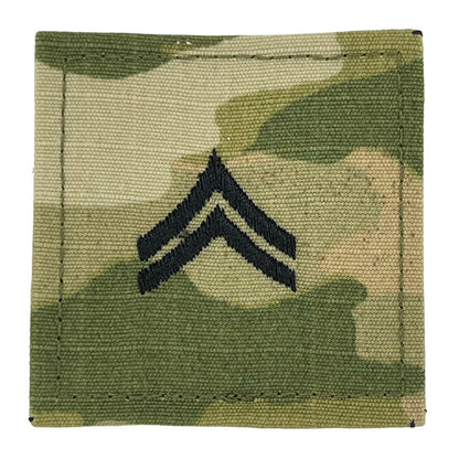 Army OCP Multicam Rank (hook back) - Select Rank