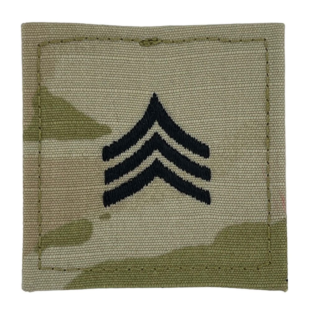 Army OCP Multicam Rank (hook back) - Select Rank