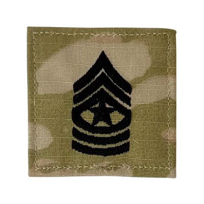 Army OCP Multicam Rank (hook back) - Select Rank