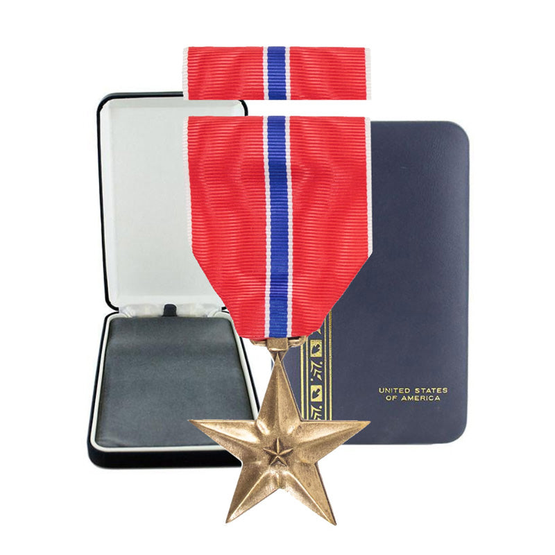 BRONZE STAR MEDAL SET (BOXED)