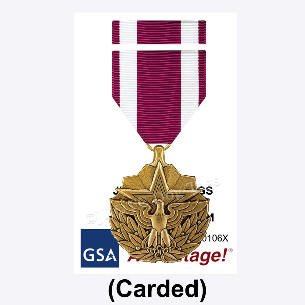 MERITORIOUS SERVICE MEDAL SET (CARDED)