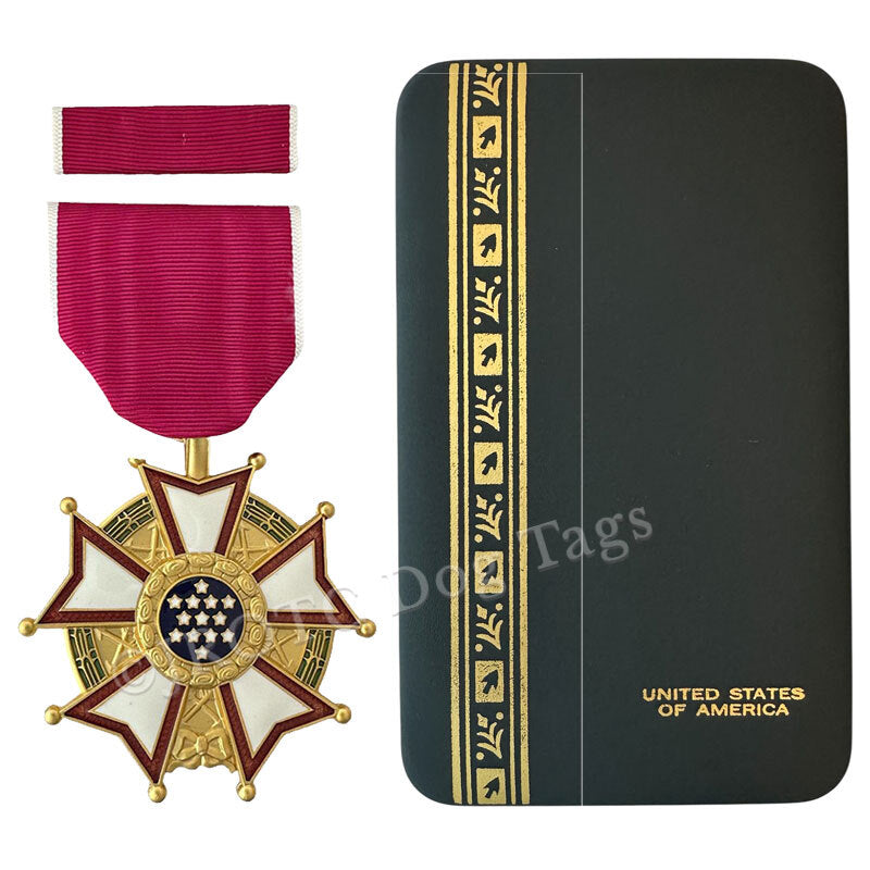 LEGION OF MERIT MEDAL SET (LOM) BOX