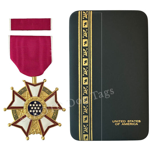 LEGION OF MERIT MEDAL SET (LOM) BOX