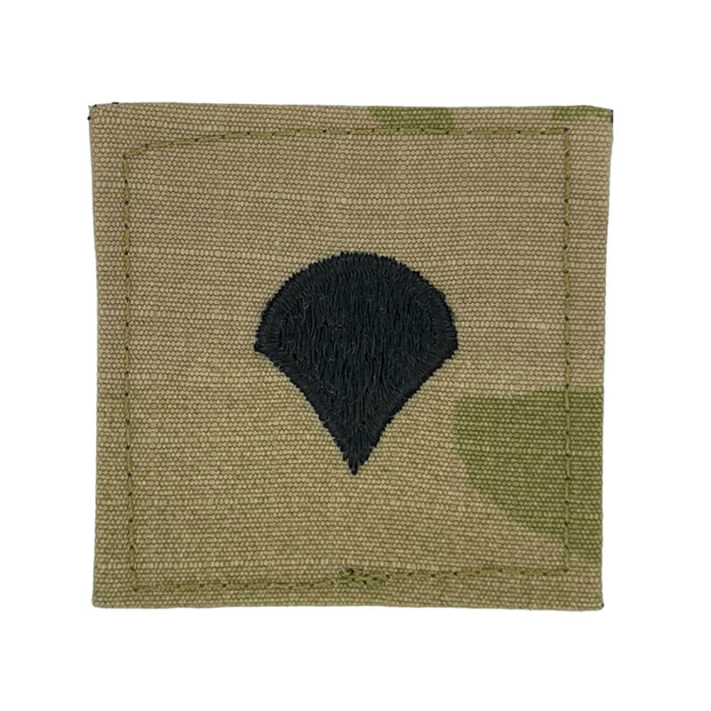 Army OCP Multicam Rank (hook back) - Select Rank