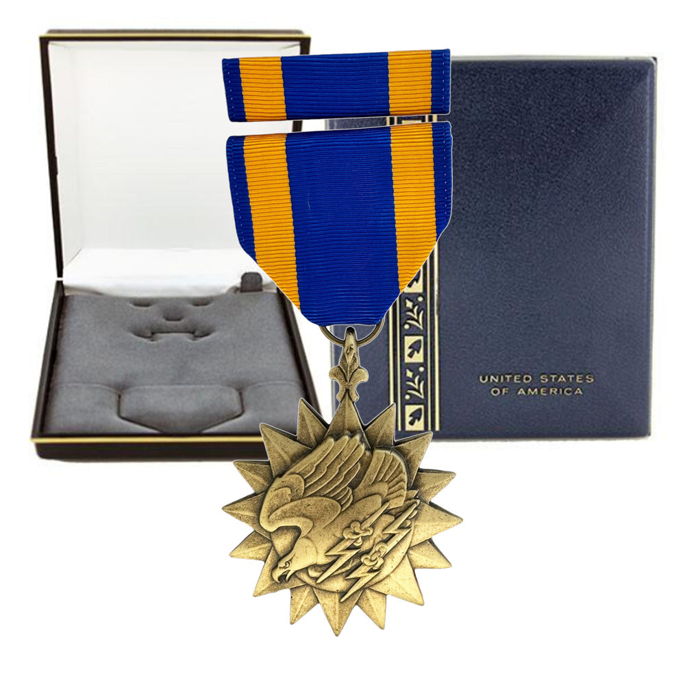 MEDAL PRESENTATION SET: AIR MEDAL (BOXED)