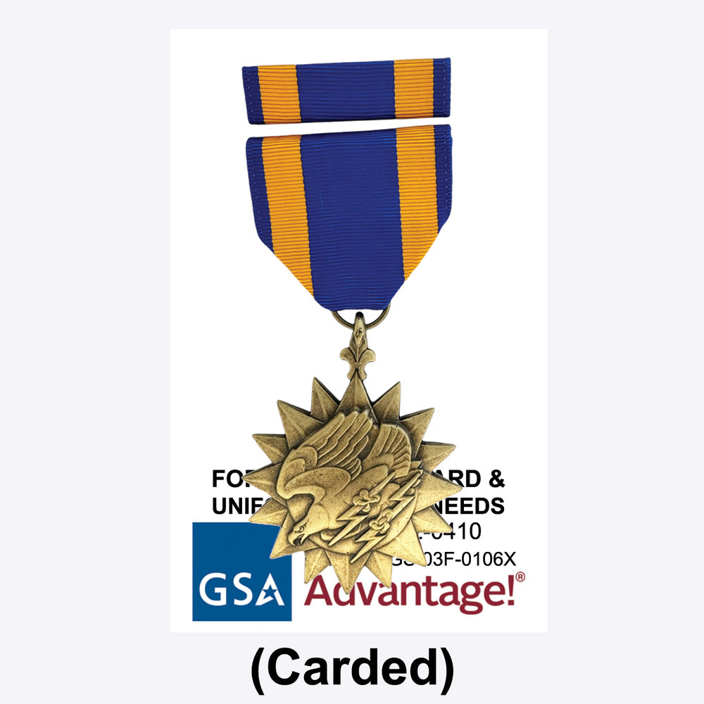 MEDAL PRESENTATION SET: AIR MEDAL (CARDED)