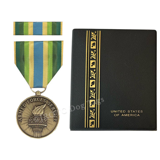 ARMED FORCES SERVICE MEDAL PRESENTATION (BOXED)