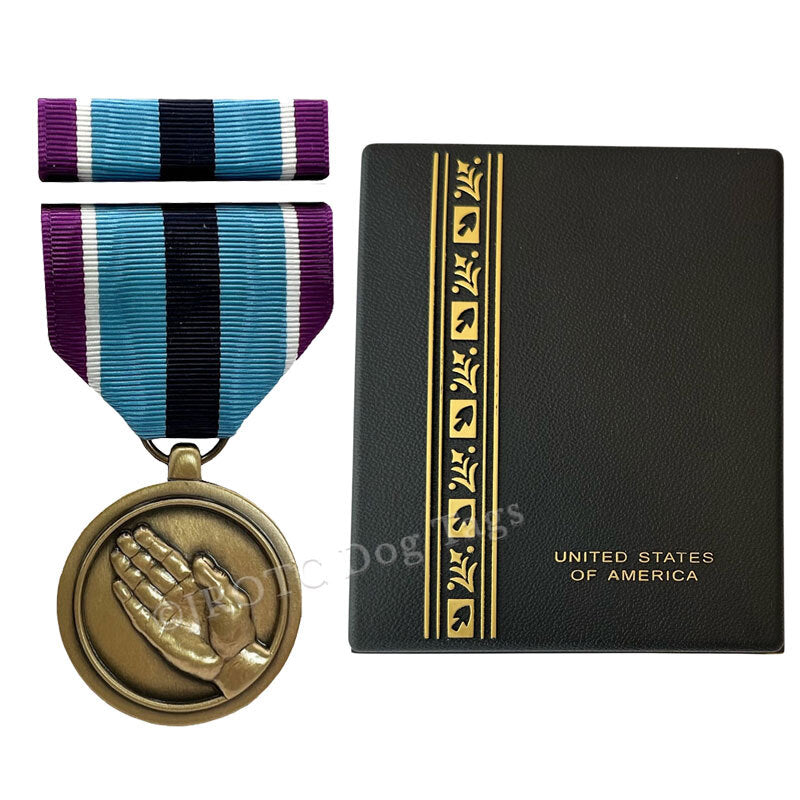 HUMANITARIAN SERVICE MEDAL (BOXED)
