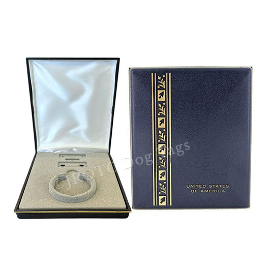 SMALL MEDAL BLUE PRESENTATION BOX