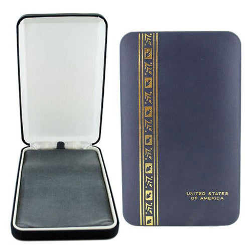 LARGE MEDAL BLUE PRESENTATION BOX