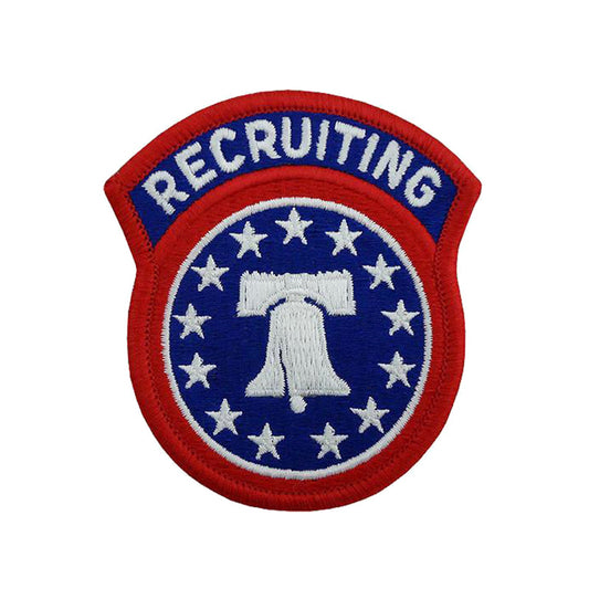 Army Recruiting Command Color Patch (100 pk) Hook Back