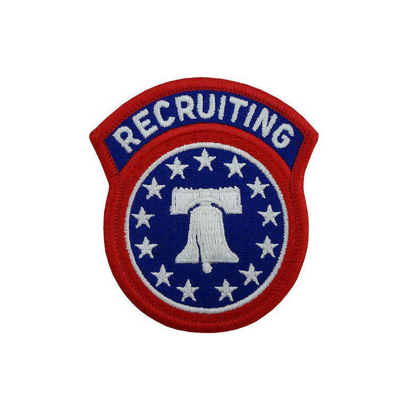 RECRUITING COMMMAND COLOR PATCH (SEW ON) 100 PK