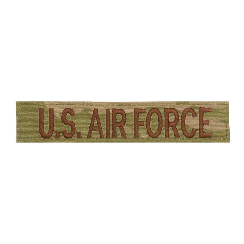 U.S. Air Force Multicam / OCP Name Tape (Hook Back)