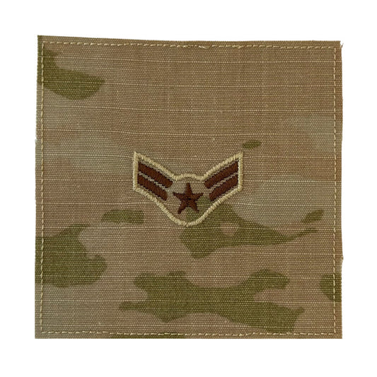 Air Force Multicam Rank Patch Sew On - Select Rank