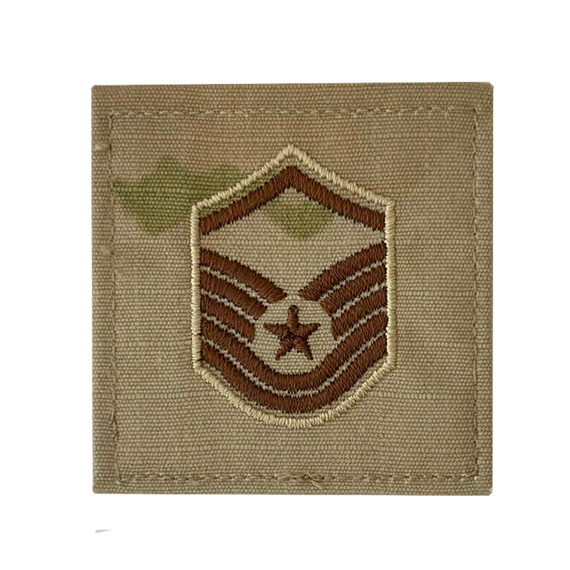 MSGT OCP MULTICAM USAF VELCRO RANK