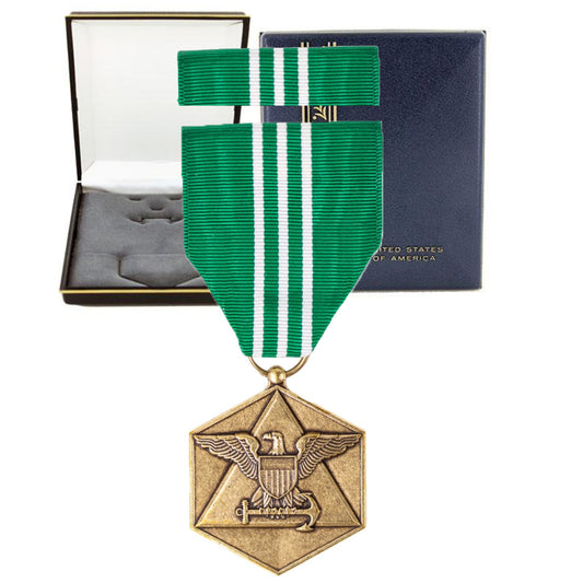 NAVY & MARINE CORPS CIVILIAN SERVICE COMMENDATION (BOXED)