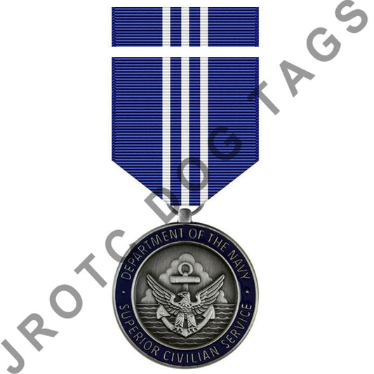 NAVY SUPERIOR CIVILIAN CARDED MEDAL