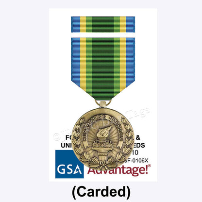 ARMED FORCES CIVILIAN SERVICE MEDAL CARD