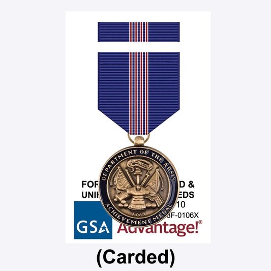 ARMY CIVILAN SERVICE ACHIEVEMENT MEDAL (CARDED)