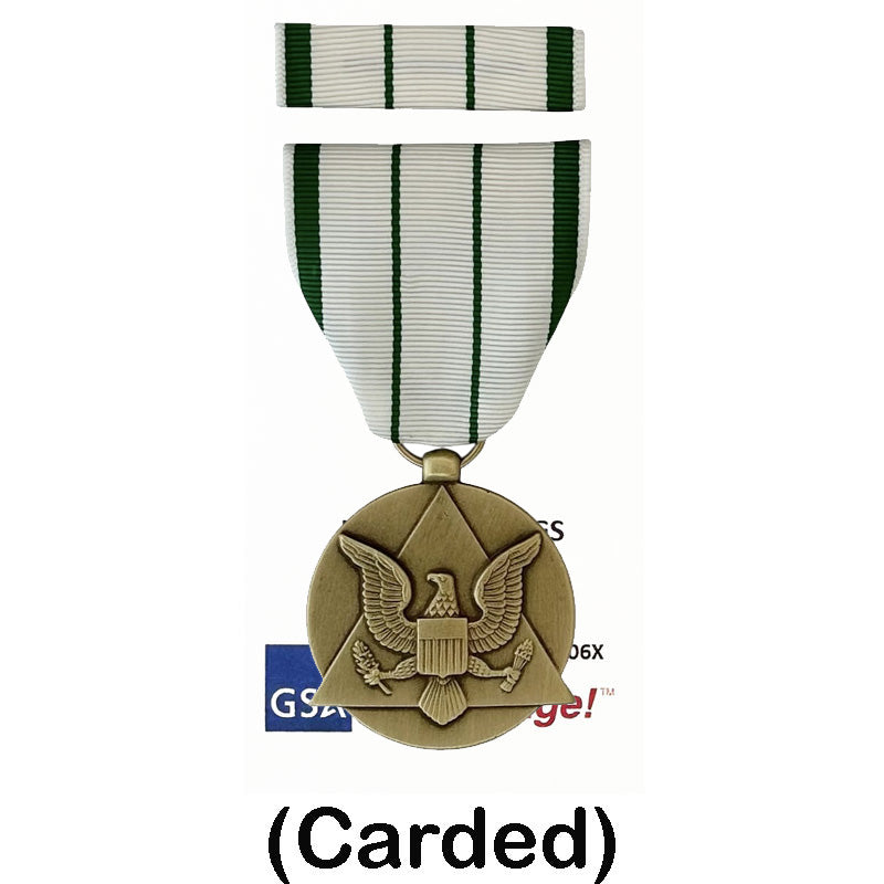 ARMY PUBLIC SVC COMMENDATION MEDAL CARD