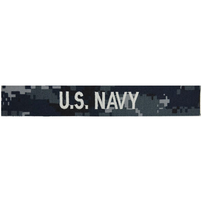 ENLISTED NWU BLUEBERRY  "U.S. NAVY" NAMETAPE