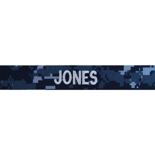 NWU Enlisted Blueberry Custom Name tape