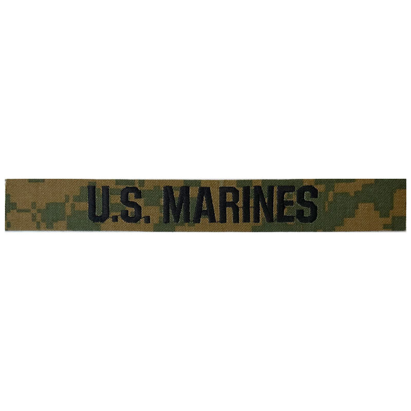 Woodland MCCU U.S. Marines Tape (Sew On) (Takes about 3 Weeks) [JDT-MC-004]